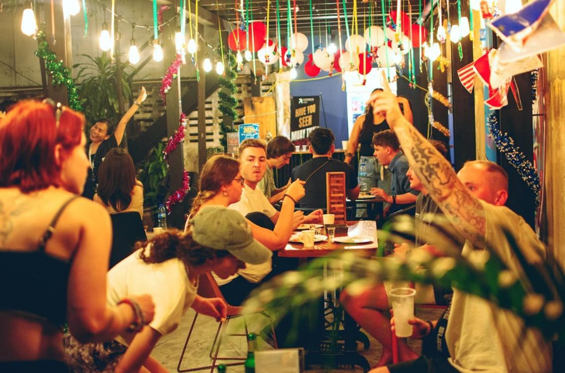Area81 Hideout Hostel 방콕 외부 사진